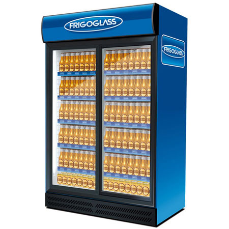 Холодильник Frigoglass Super-16 SD купе в аренду, среднетемпературный, витринный