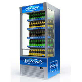 Холодильная горка Frigoglass OPL HC в аренду открытая, 770 л