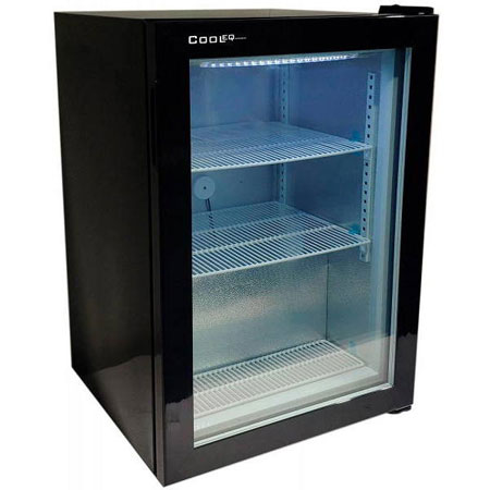 Морозильный шкаф Cooleq UF100G, со стеклом, в аренду, низкотемпературный