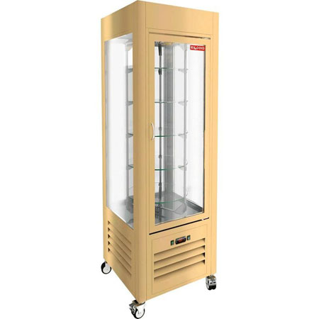 Витрина кондитерская шкаф Hicold 350 R в аренду, крутящиеся полки