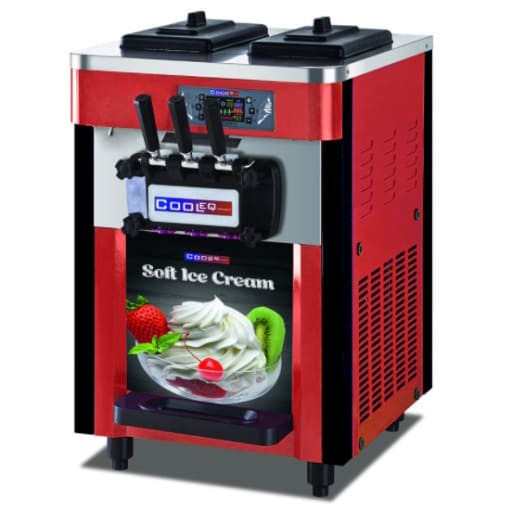 Фризер для мягкого мороженого Cooleq IFE-3, в аренду, 3 рожка, 3 вкуса, 2 емкости